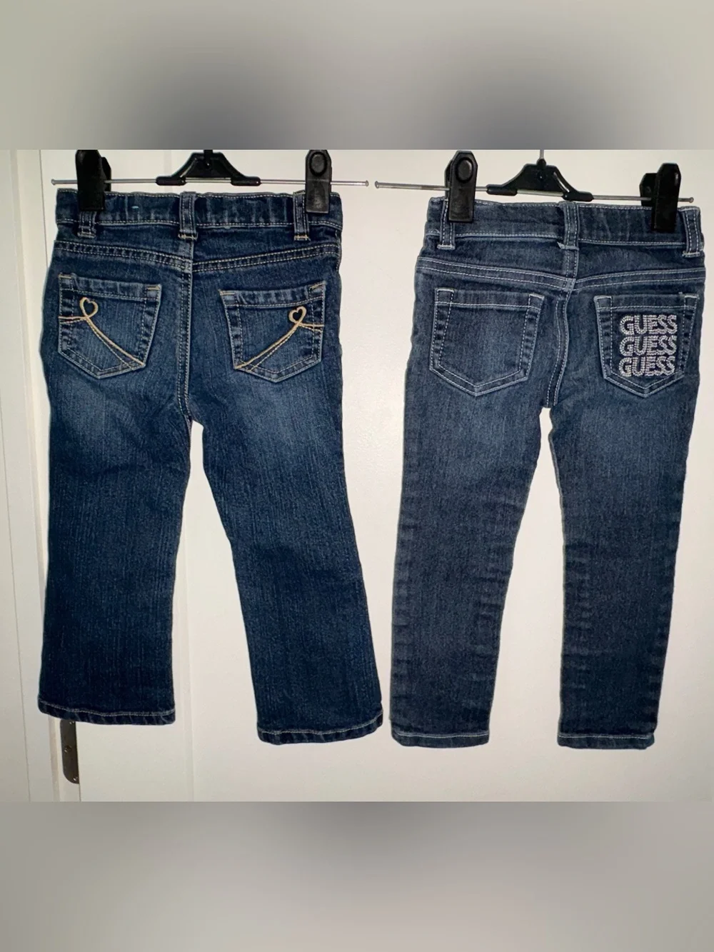 NWOT EUC girl's sz 3 jeans bundle Guess OShkosh TCP